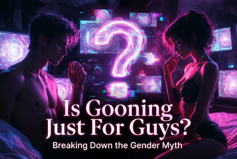 is gooning just for guys? gender myth and gooning