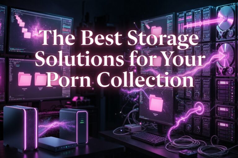 best storage solutions for large porn collections